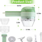 Cordless Vegetable Chopper ( 🔥 عرض خاص اليوم فقط)