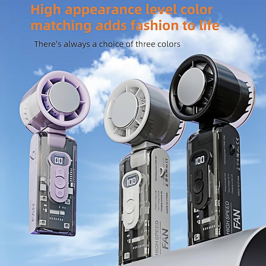 Handheld Cooling Fan [عرض خاص]