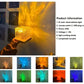 Dynamic Lighting USB Charging Touch Lamp